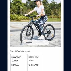 Bike Electric Viví 350w 36v