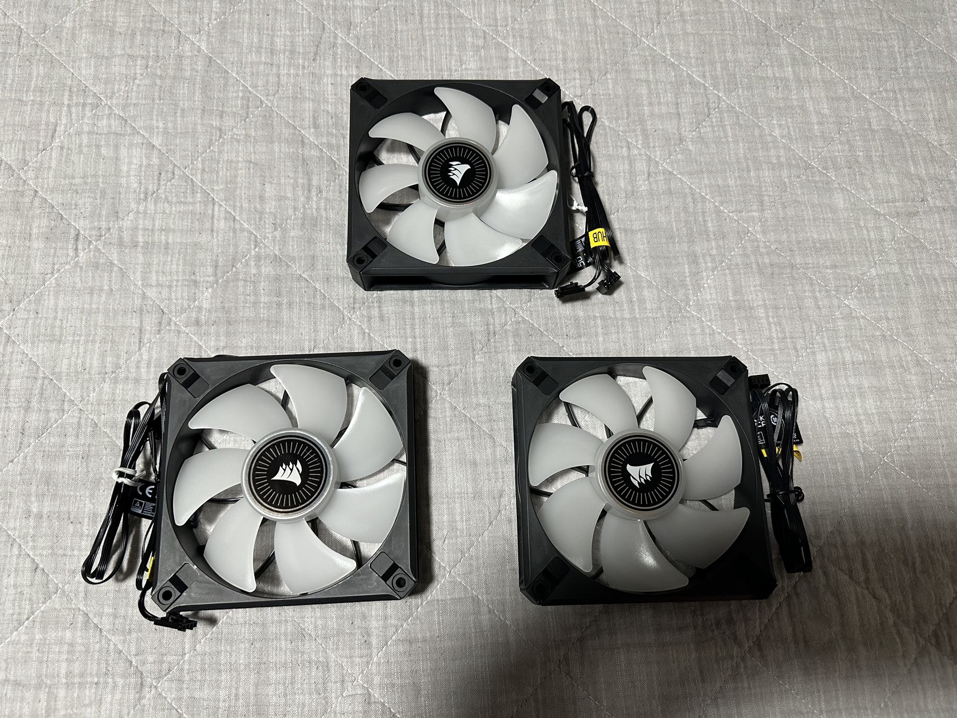 Case Fans Corsair ICUE AF120 RGB ELITE 120mm PWM Triple Fan Kit