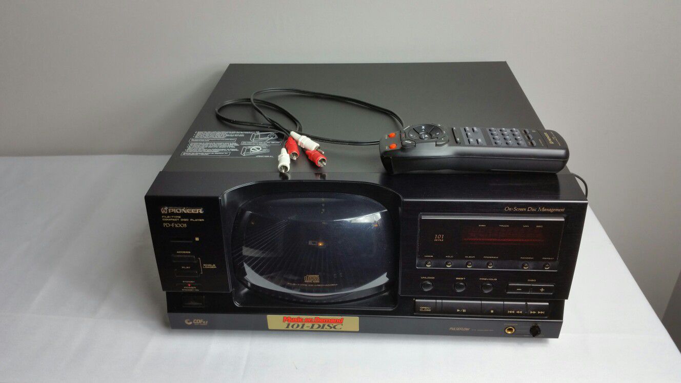 Pioneer 101-Disc Changer Player w/ Remote