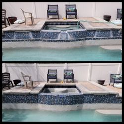Pool Tile Cleaning 