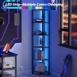 Shelf with LED Light