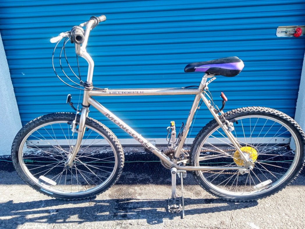 24" Silver Mongoose Switchback Mountain Bike. 