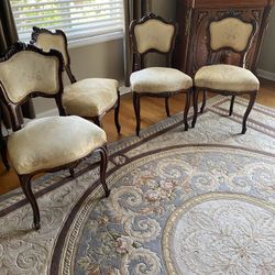 Antique Italian Dining Chairs 