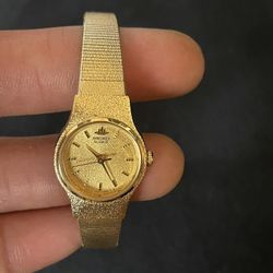 Seiko Womens Vintage Quartz Gold Plated Watch