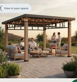 12 X 14 wood gazebo