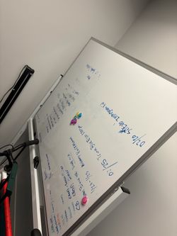 White board double side