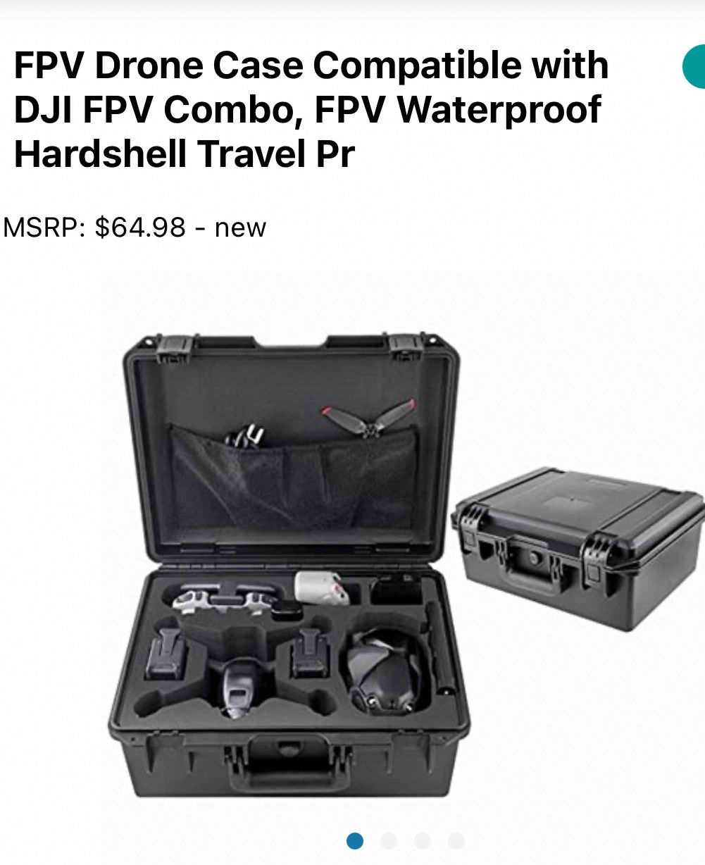 Black Drone Carrying Case
