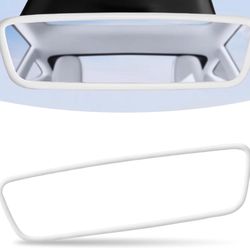 Brand new Tesla Model 3/Y Rearview Mirror Protective Cover - white.