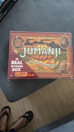 NEW: JUMANJI The Game: In Real Wooden Box