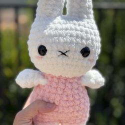 Crochet Pink Miffy 🐰 Handmade 🧶 Crochet 🧶 Plushie 