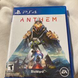 Anthem PS4 Game 