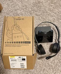 New Jabra Engage 65 Wireless Headset