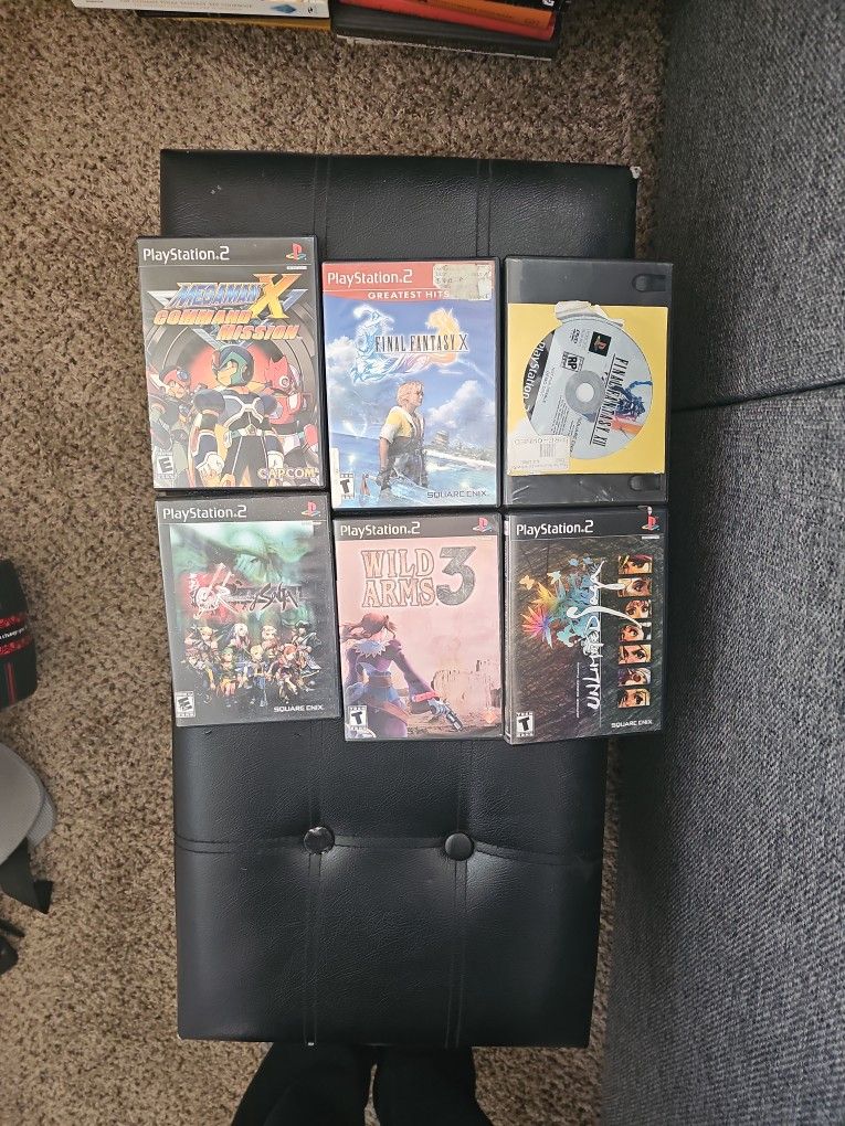 Assorted PS2 JRPGS