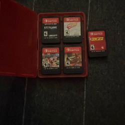 Nintendo Switch 1 games(Mario Kart Sold)