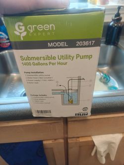 Submersible utility pump