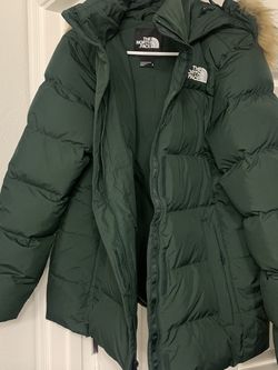 Green North Face Jacket XL WOMEN