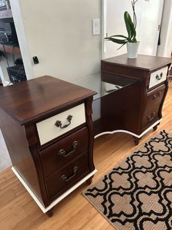 Wood Desk / Wood Vanity