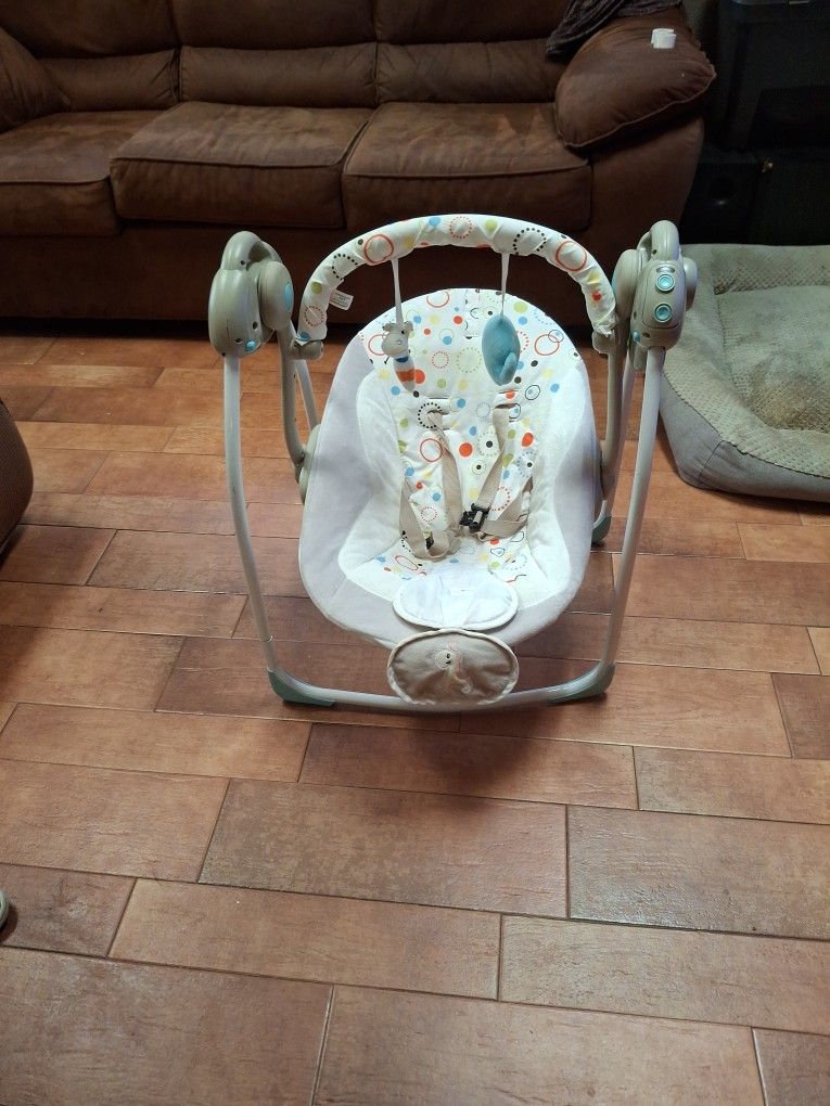 Baby Swing With Music 