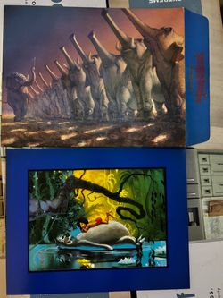 Disney Jungle Book Lithograph Print Set