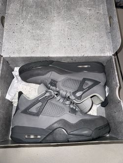 Jordan 4 wet cement Sz 9