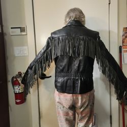 Harley Davidson Vintage Fringe Winter Jacket