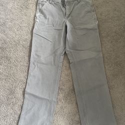 Carhartt Dunagree Pants Gray Sz. 32