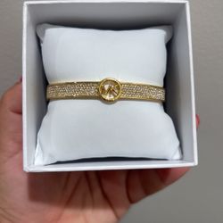 Michael Kors Gold Plated Bracelet Bangle