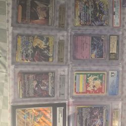 Pokemon SLABS LOT