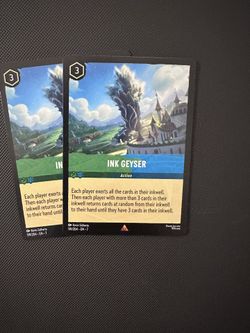 INK GEYSER Lorcana 