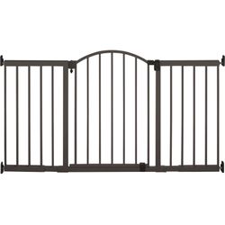 Summer Infant Metal Expansion Extra Wide Safety Pet and Baby Gate, 44"-71" Wide, 36” Tall, Hardware Mounted for Dog and Child Safety, Fits Large Openi