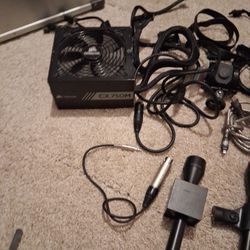 Mic  Fan And Extra Wires