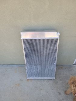 Aluminum radiator for a 1970 chavelle.