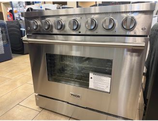 Thor 36 inch professional gas range