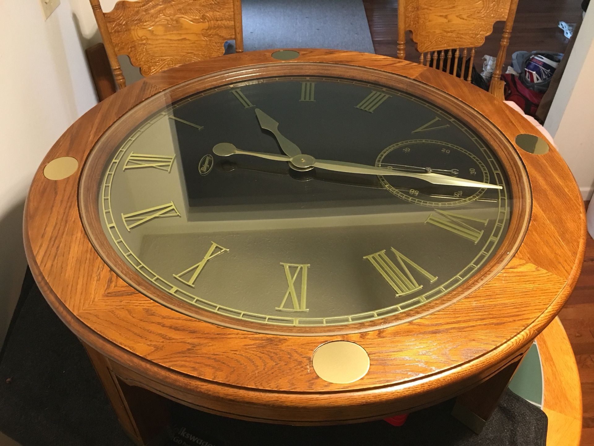 Ridgeway Clock Coffee Table