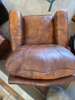 Free, Real leather recliner