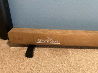 8’ Suede Gymnastics Balance Beam