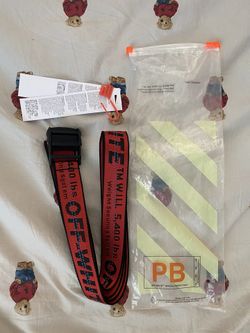 Off white belt