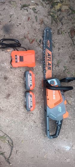 Atlas 40 Volt Brushless Chainsaw