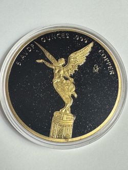 5 oz .999 Copper Libertad-Style Coin