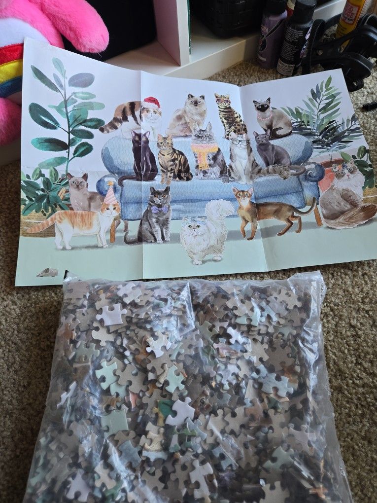 BRAND NEW Cat Puzzle