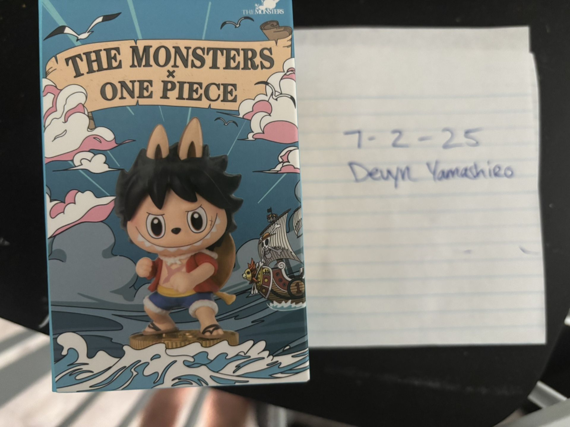 One Piece X The monsters Labubu