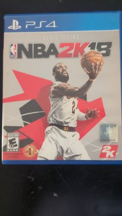 NBA 2k18 for the  PS4