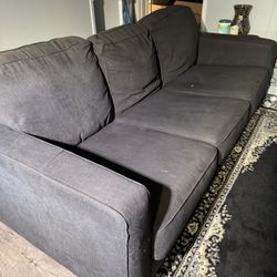3 Seater Grey Sofa