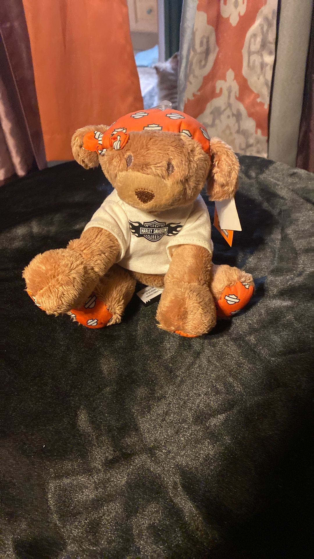 Small Harley Beanie Bear