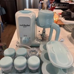 NutriBullet Baby Steam + Blend with accessories  