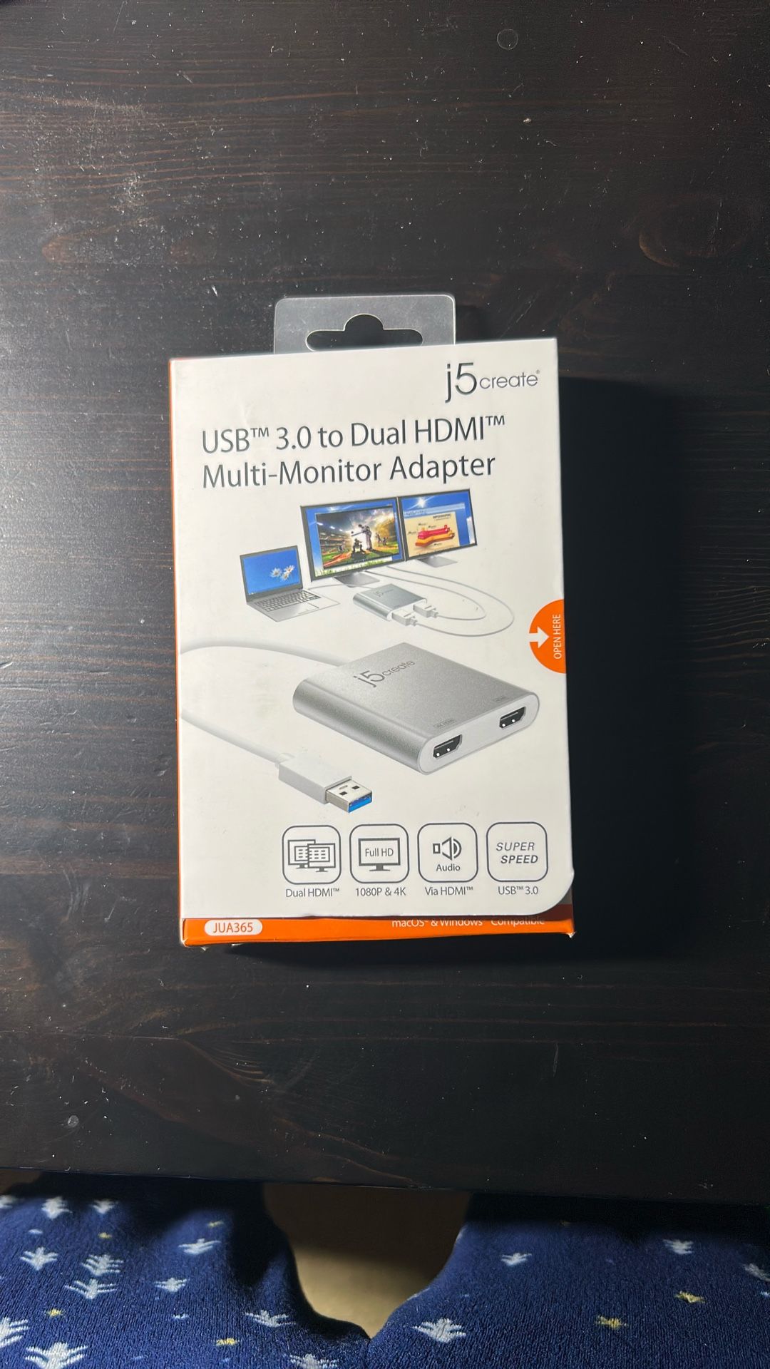 HDMI USB Dual Adapter