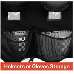 Baseball/Softball Dugout Helmet/Glove Hanging Storage