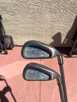 Callaway Steelhead X-14 Golf Clubs 3 & 4 Iron Graphite Shaft Stiff Flex RH