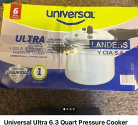 Universal Ultra 6.3 Quart Pressure Cooker
