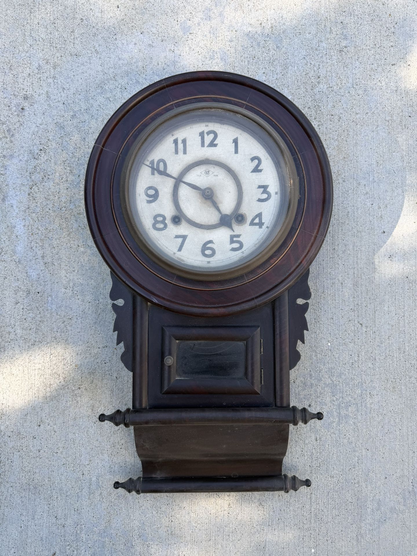 Antique Japanese Walk Clock